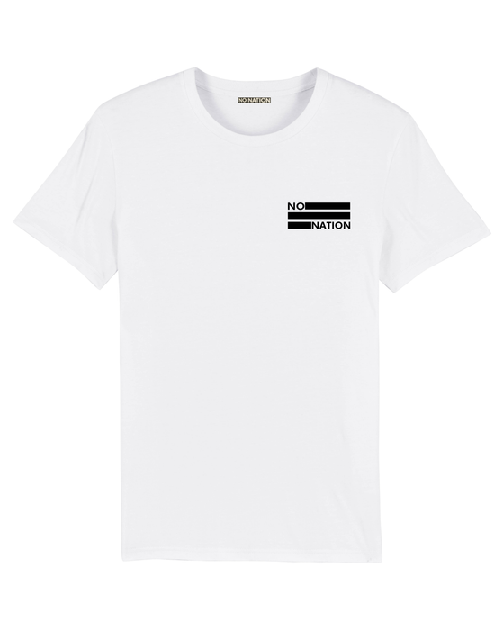 NO BORDERS TEE - WHITE