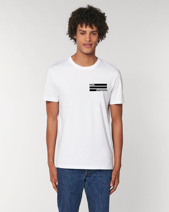 NO BORDERS TEE - WHITE