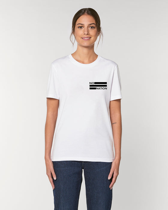 NO BORDERS TEE - WHITE